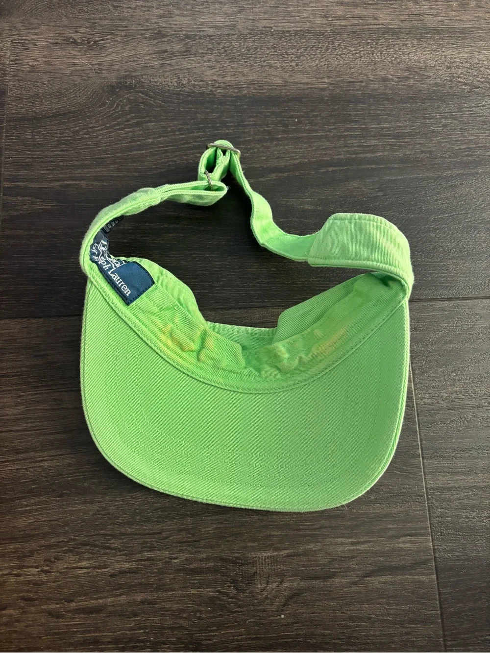 Polo Ralph Lauren Adjustable Chino Twill Sport Visor Hat Oasis Green
